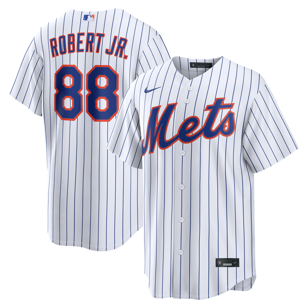 New York Mets Luis Robert Jr. Home Replica Jersey | White