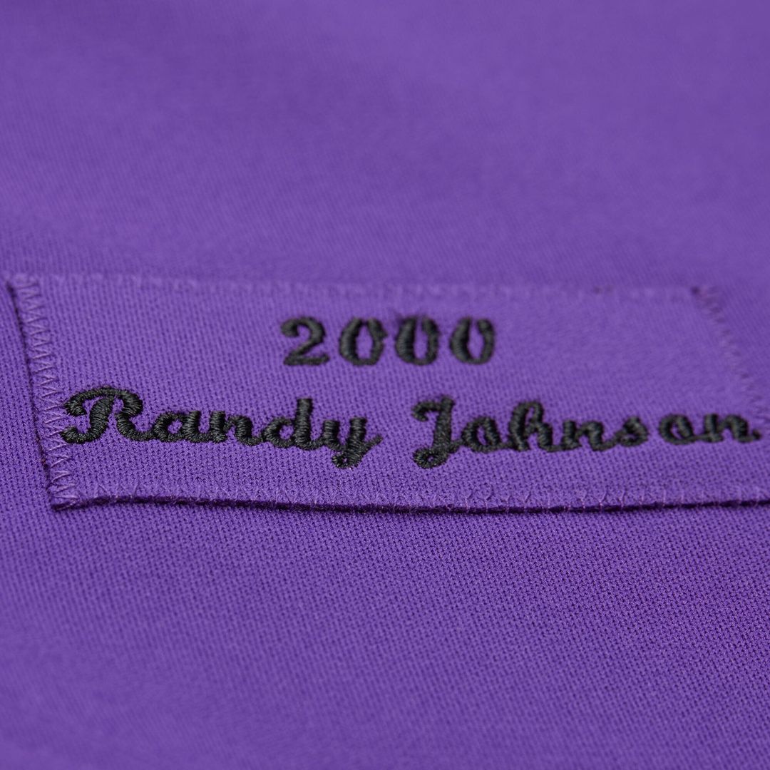 Arizona Diamondbacks Randy Johnson 2000 Throwback Authentic Jersey | Purple