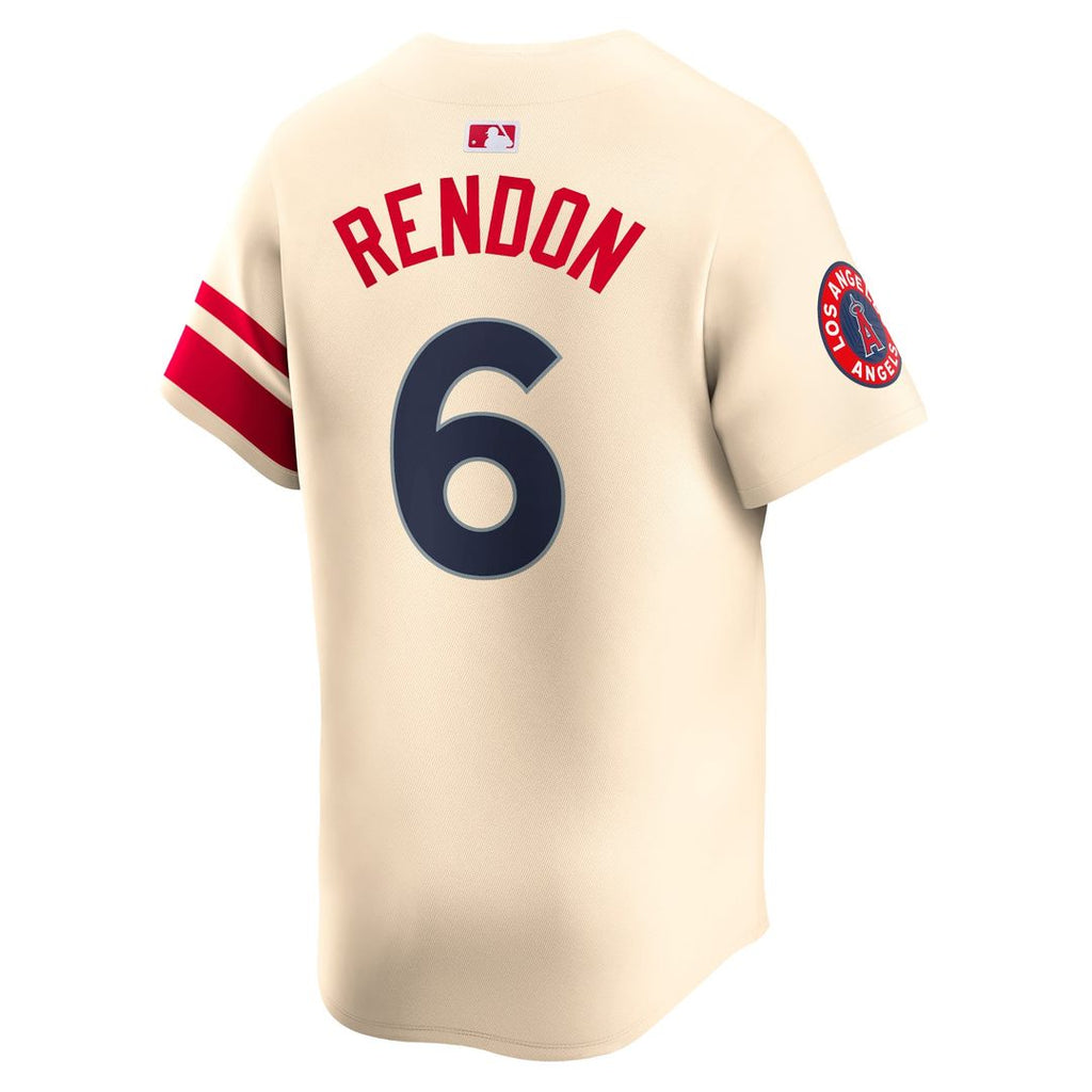 Los Angeles Angels Anthony Rendon City Connect Limited Jersey | Cream