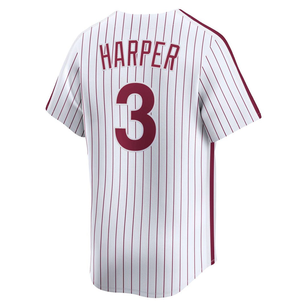 Philadelphia Phillies Bryce Harper Cooperstown Limited Jersey | White