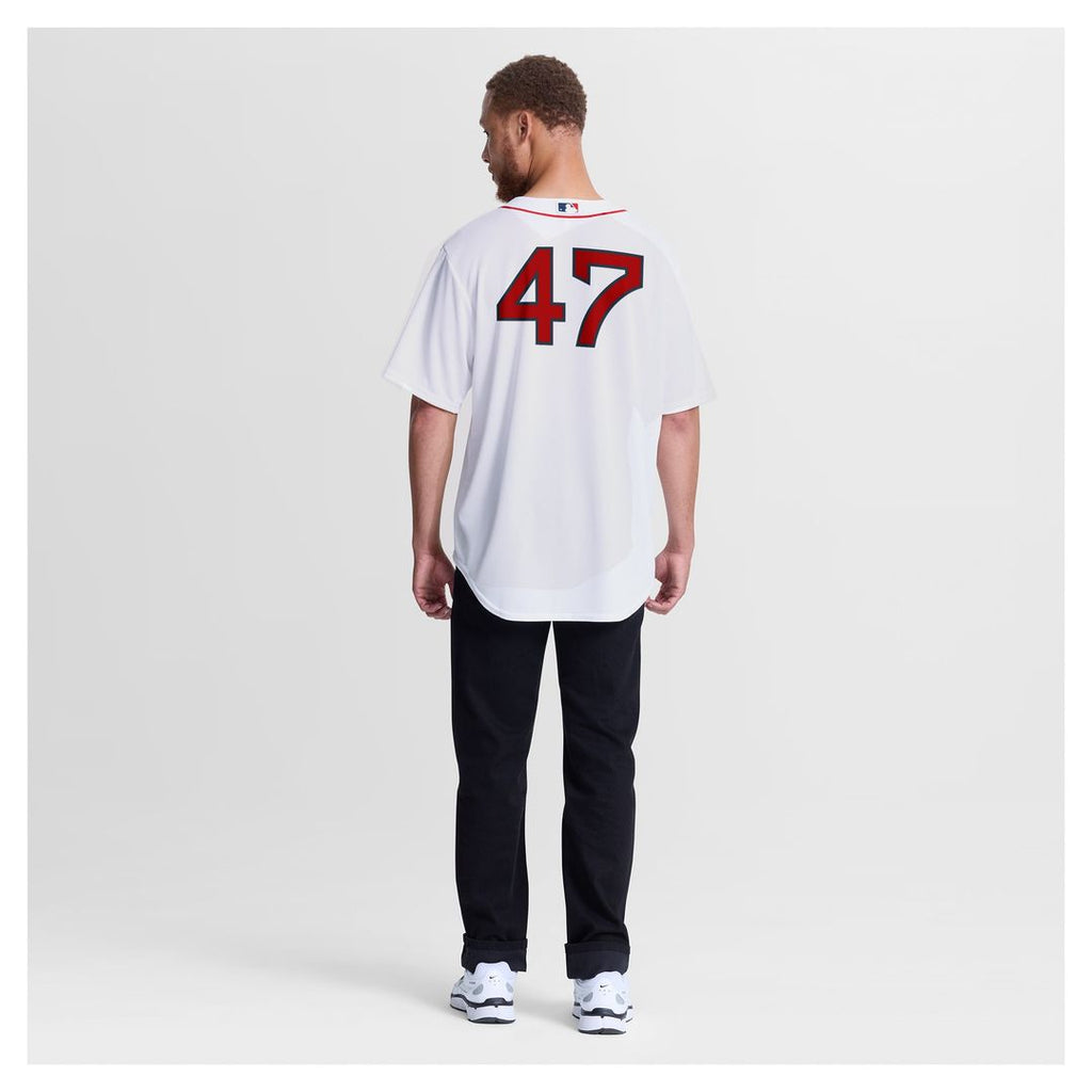 Boston Red Sox Jovani Moran Home Replica Jersey | White