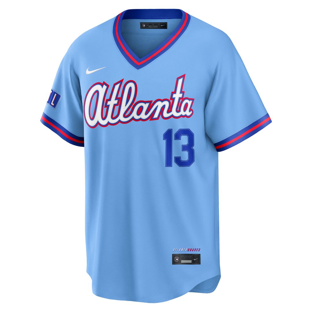 Atlanta Braves Ronald Acuña Jr. 2026 City Connect Stadium Jersey | Powder Blue