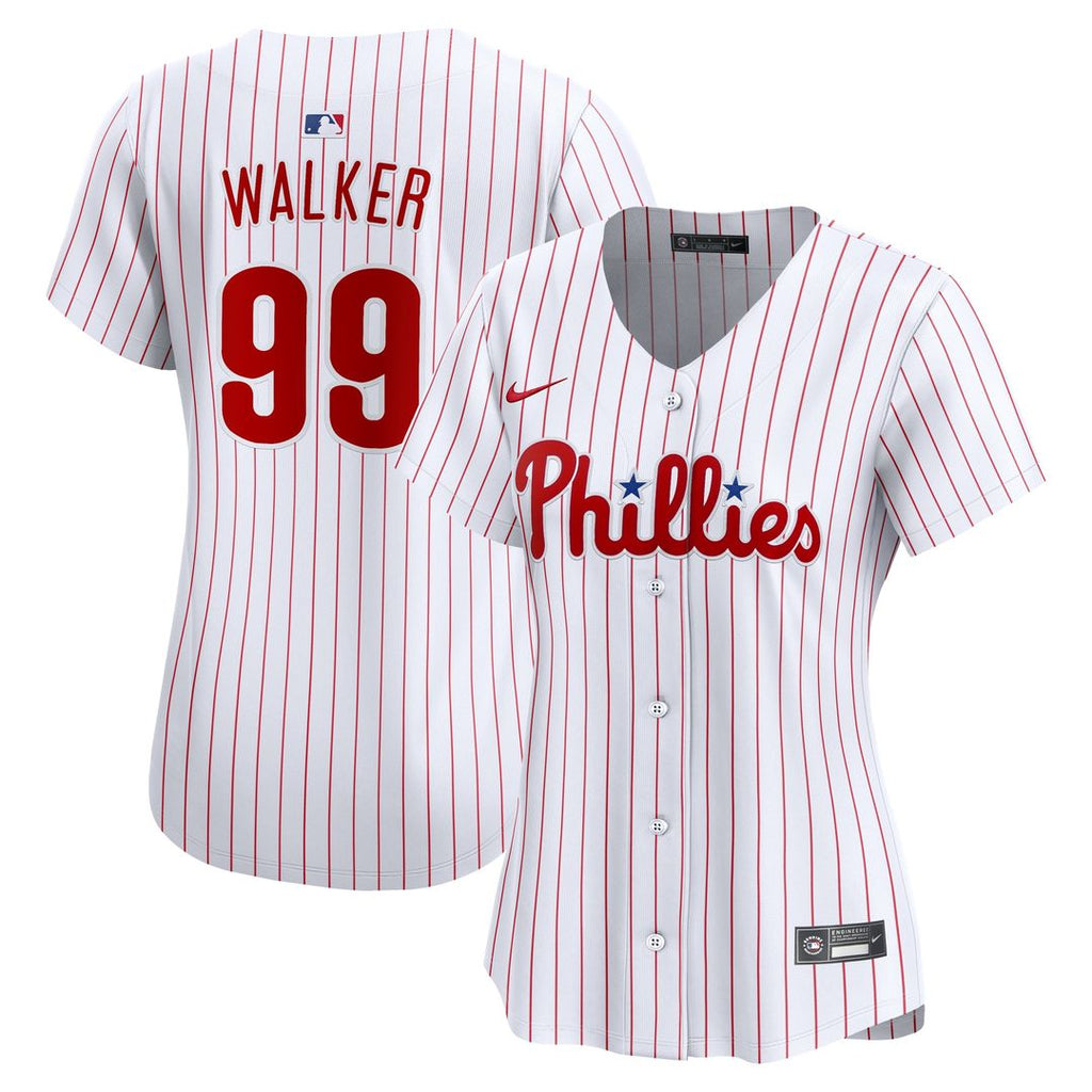 Philadelphia Phillies Taijuan Walker Women's Home Limited Jersey | White