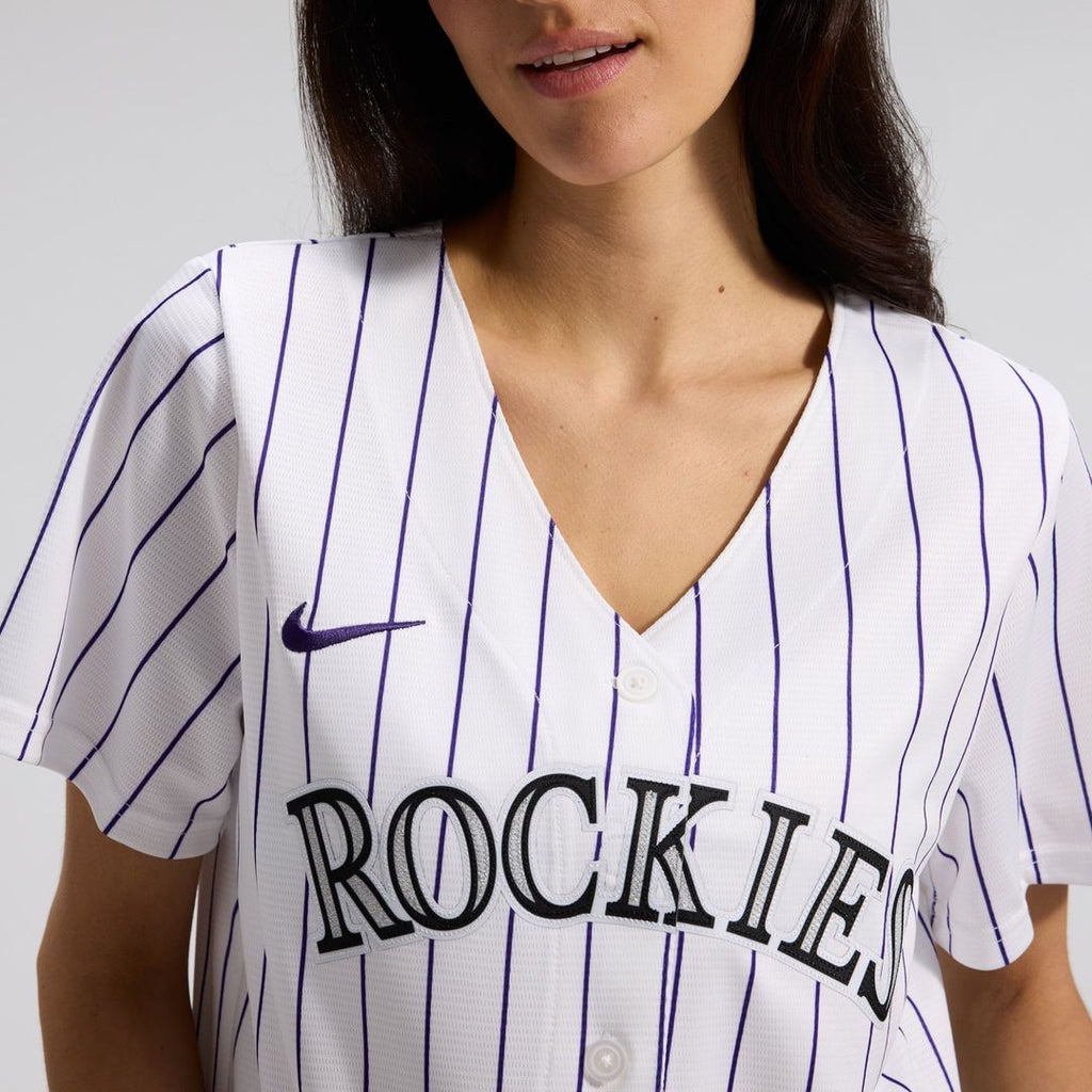 Colorado Rockies Women's Home Replica Team Jersey | White