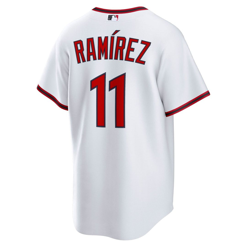 Cleveland Guardians José Ramírez Home Replica Jersey | White