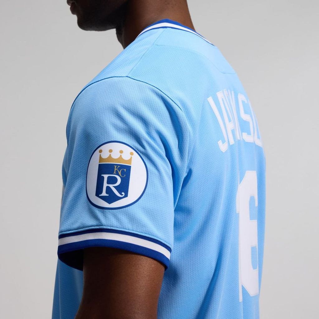 Kansas City Royals Bo Jackson Throwback Cooperstown Limited Jersey | Light Blue