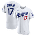 Los Angeles Dodgers Shohei Ohtani Home Authentic Jersey | White