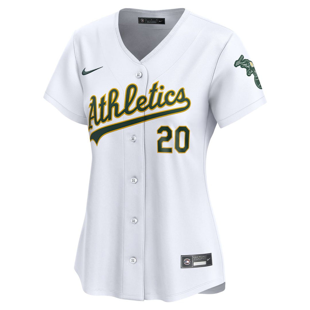 Athletics Zack Gelof Women's Home Limited Jersey | White