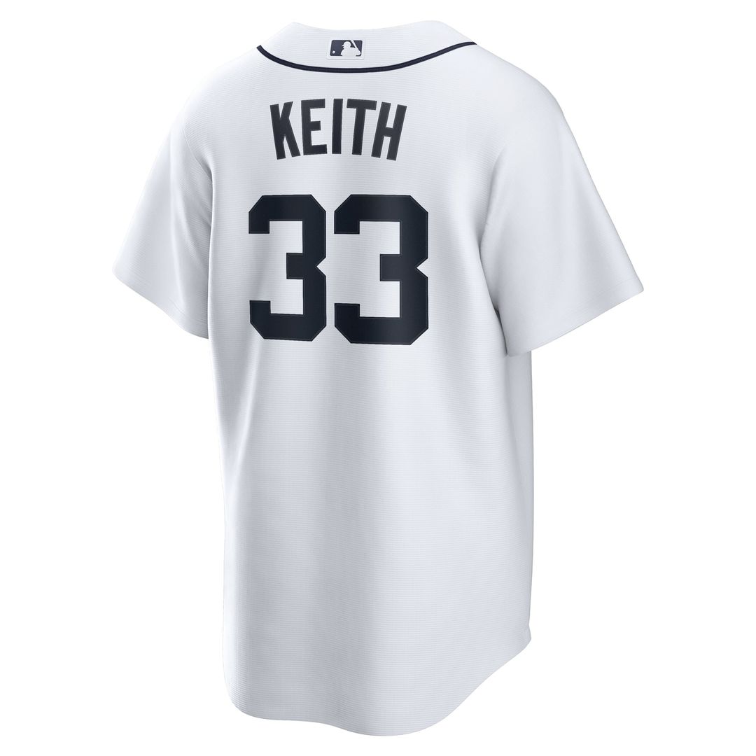 Detroit Tigers Colt Keith Home Replica Jersey | White