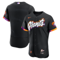 San Francisco Giants City Connect Authentic Sponsor Patch Jersey | Anthracite