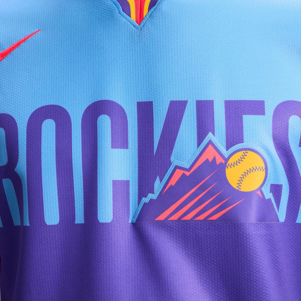 Colorado Rockies 2025 City Connect Limited Jersey | Purple/Light Blue