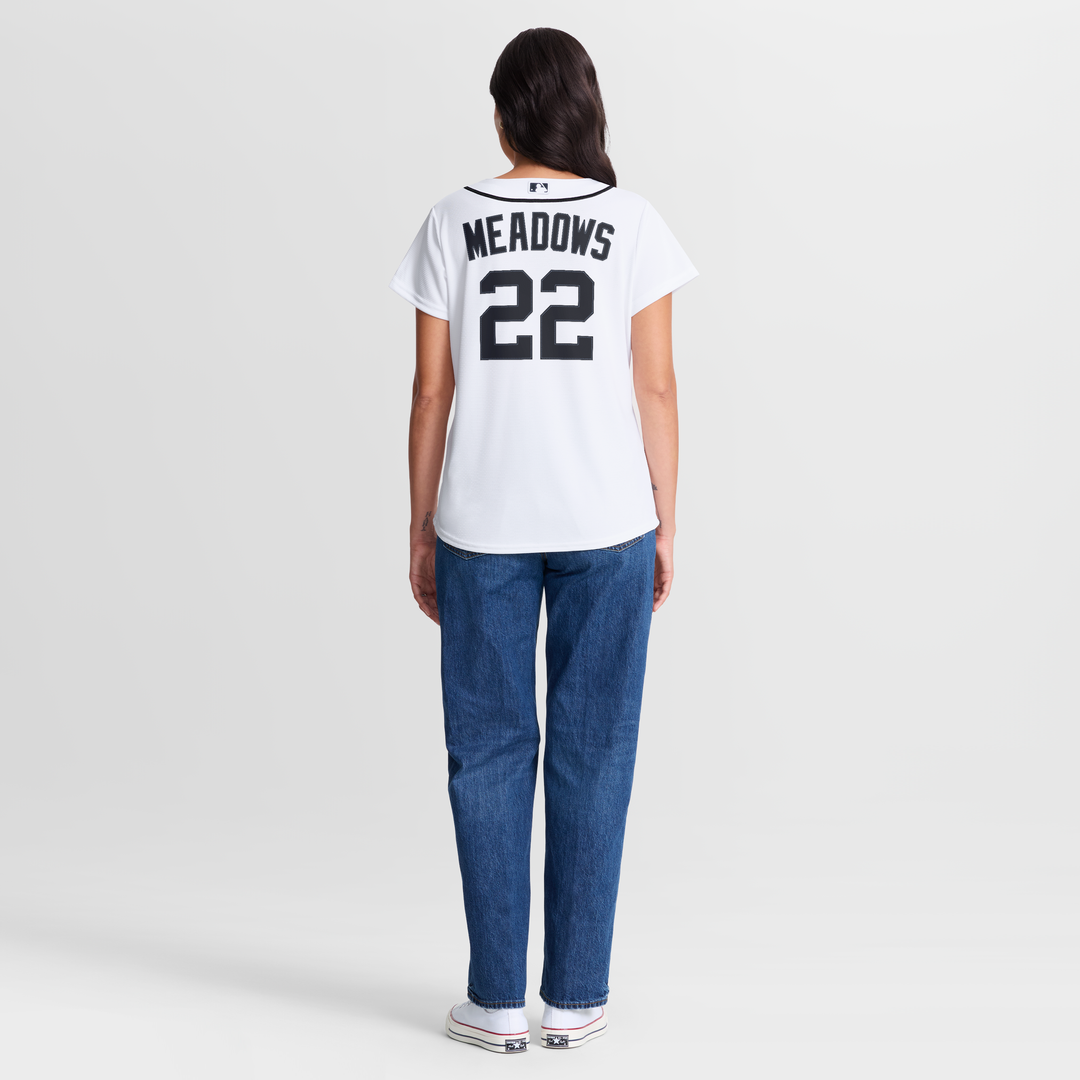 Detroit Tigers Parker Meadows Women's Home Replica Jersey | White