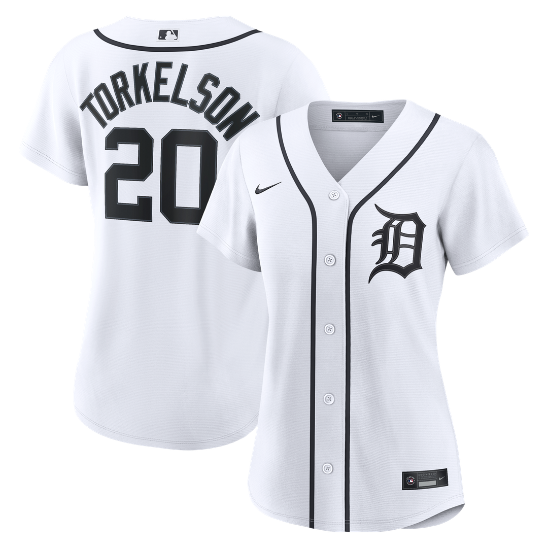 Detroit Tigers Spencer Torkelson Women's Home Replica Jersey | White