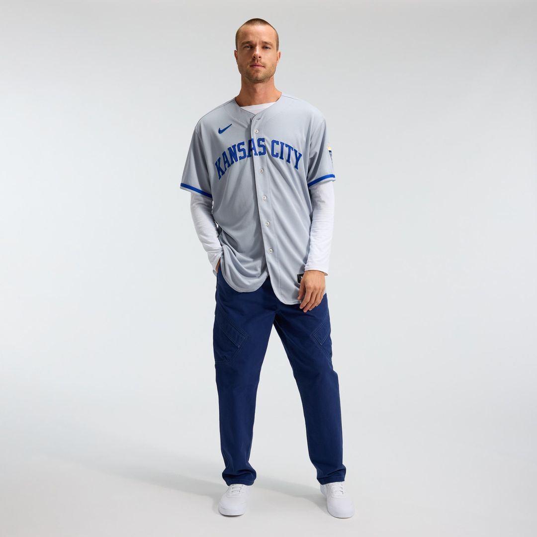 Kansas City Royals 2022 Road Authentic Jersey | Gray