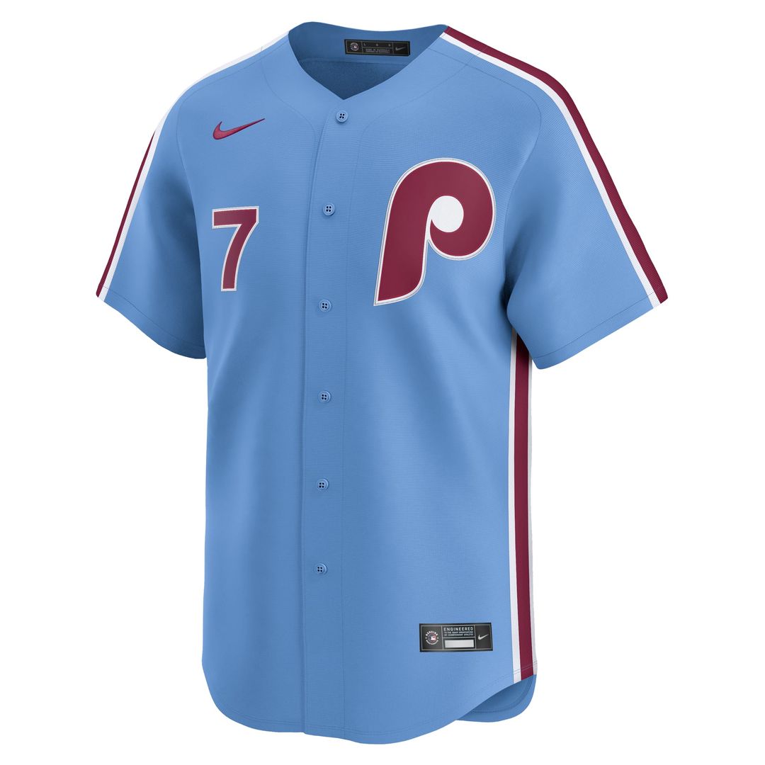 Philadelphia Phillies Trea Turner Alternate Limited Jersey | Light Blue
