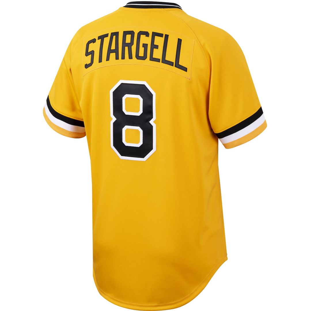 Pittsburgh Pirates Willie Stargell Cooperstown Authentic Jersey | Gold