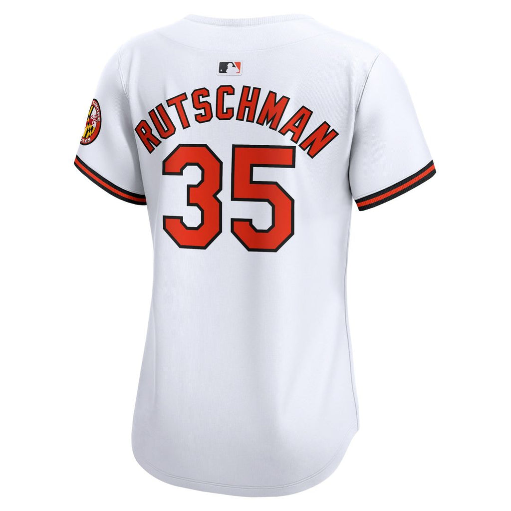Baltimore Orioles Adley Rutschman Women's Home Limited Jersey | White