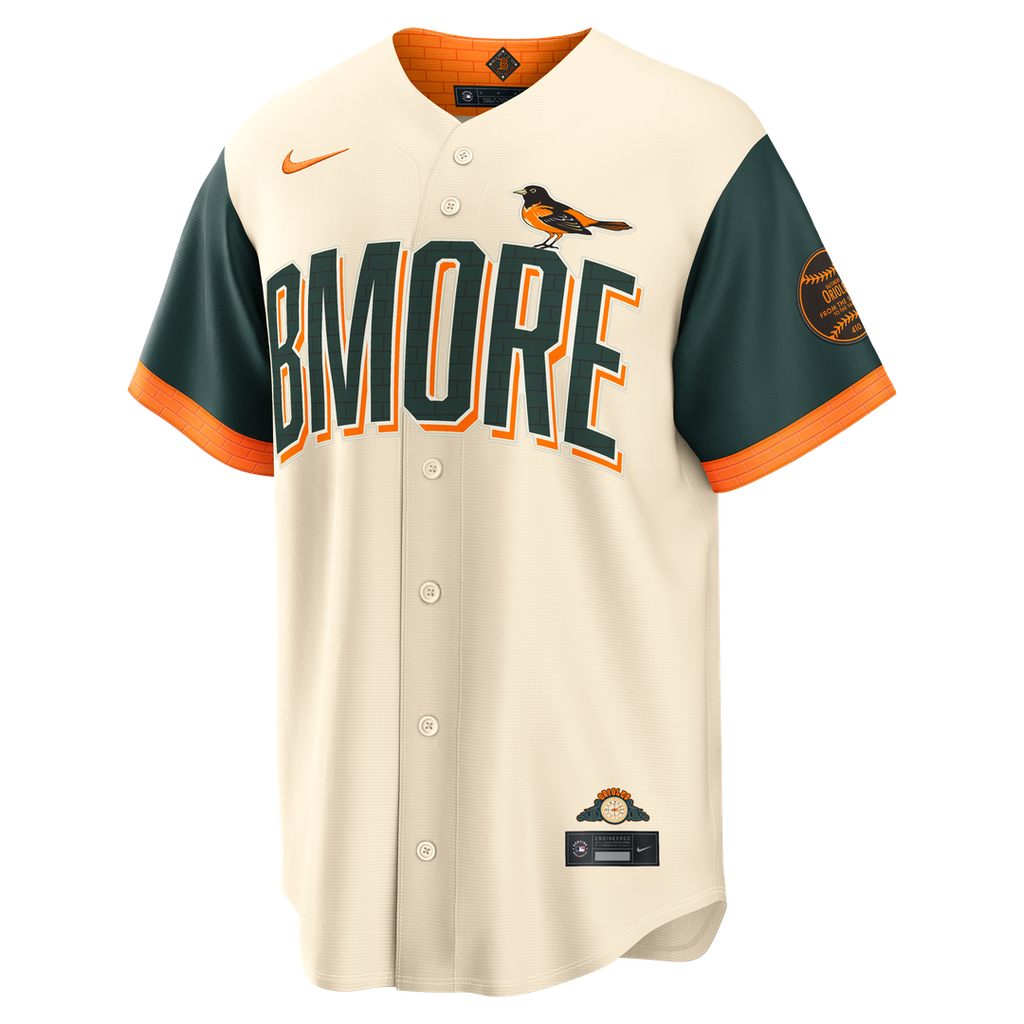 Baltimore Orioles 2026 City Connect Stadium Jersey | Cream