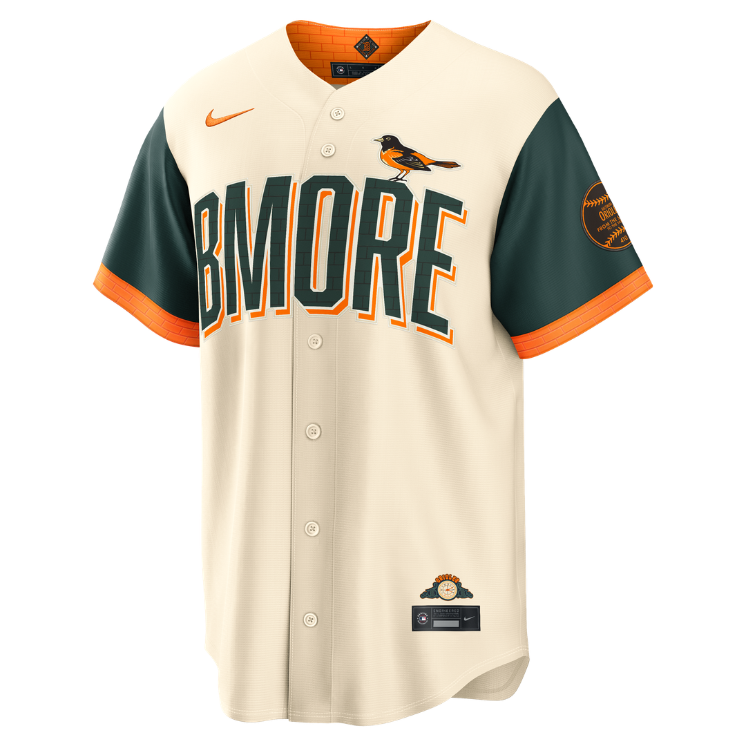 Baltimore Orioles 2026 City Connect Stadium Jersey | Cream