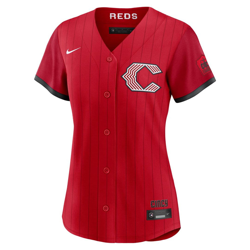 Cincinnati Reds Women's 2026 City Connect Stadium Jersey | Red