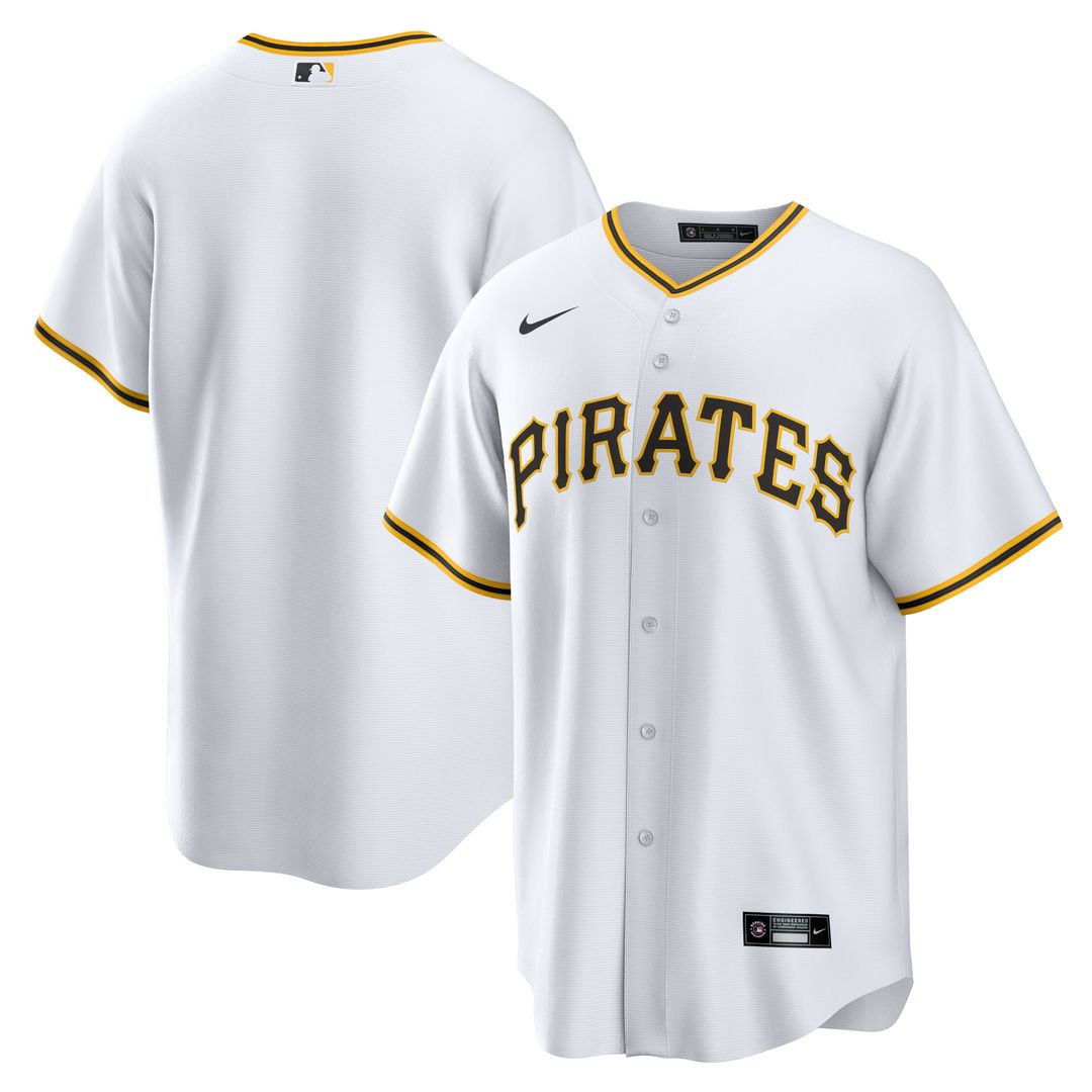 Pittsburgh Pirates Home Replica Team Jersey | White