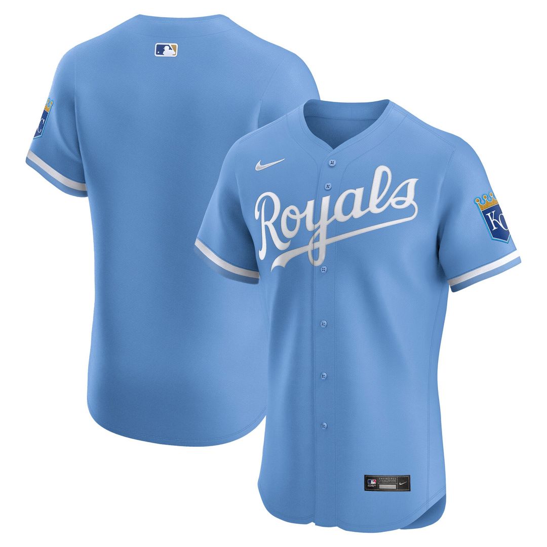 Kansas City Royals Alternate Elite Jersey | Light Blue