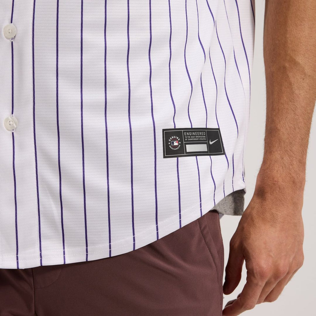 Colorado Rockies Home Replica Team Jersey | White