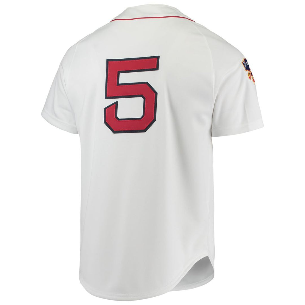 Boston Red Sox Nomar Garciaparra 1997 Cooperstown Authentic Jersey | White