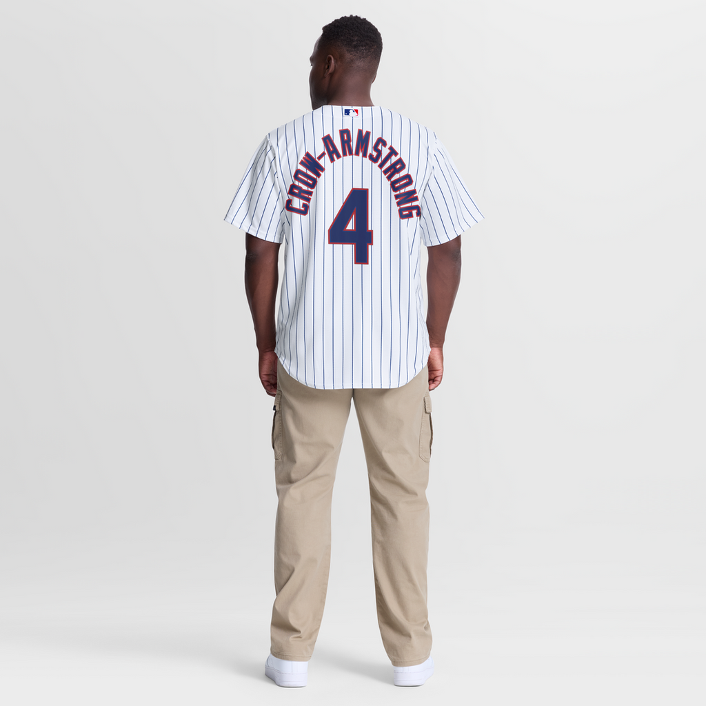 Chicago Cubs Pete Crow - Armstrong Home Replica Jersey | White