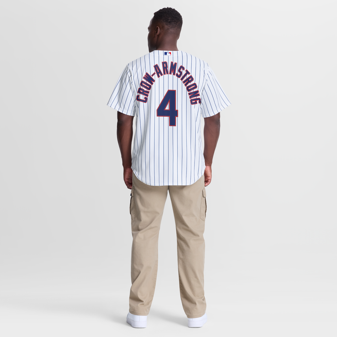 Chicago Cubs Pete Crow - Armstrong Home Replica Jersey | White