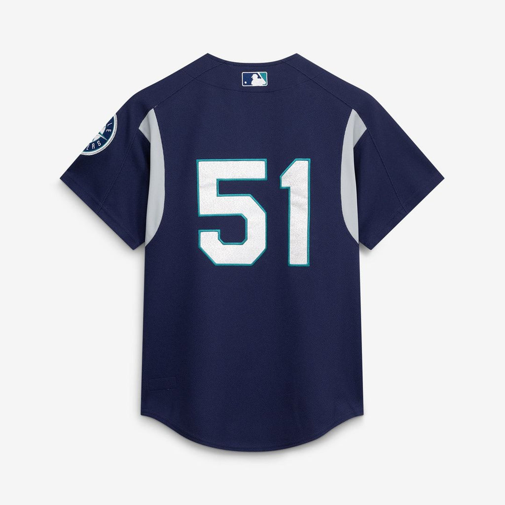 Seattle Mariners Ichiro Suzuki Cooperstown Batting Practice Jersey | Navy