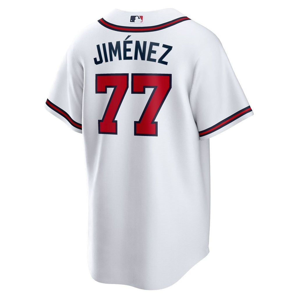 Atlanta Braves Joe Jiménez Home Replica Jersey | White