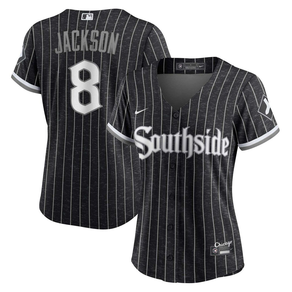 Chicago White Sox Bo Jackson Women's City Connect Replica Jersey | Black