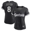 Chicago White Sox Bo Jackson Women's City Connect Replica Jersey | Black