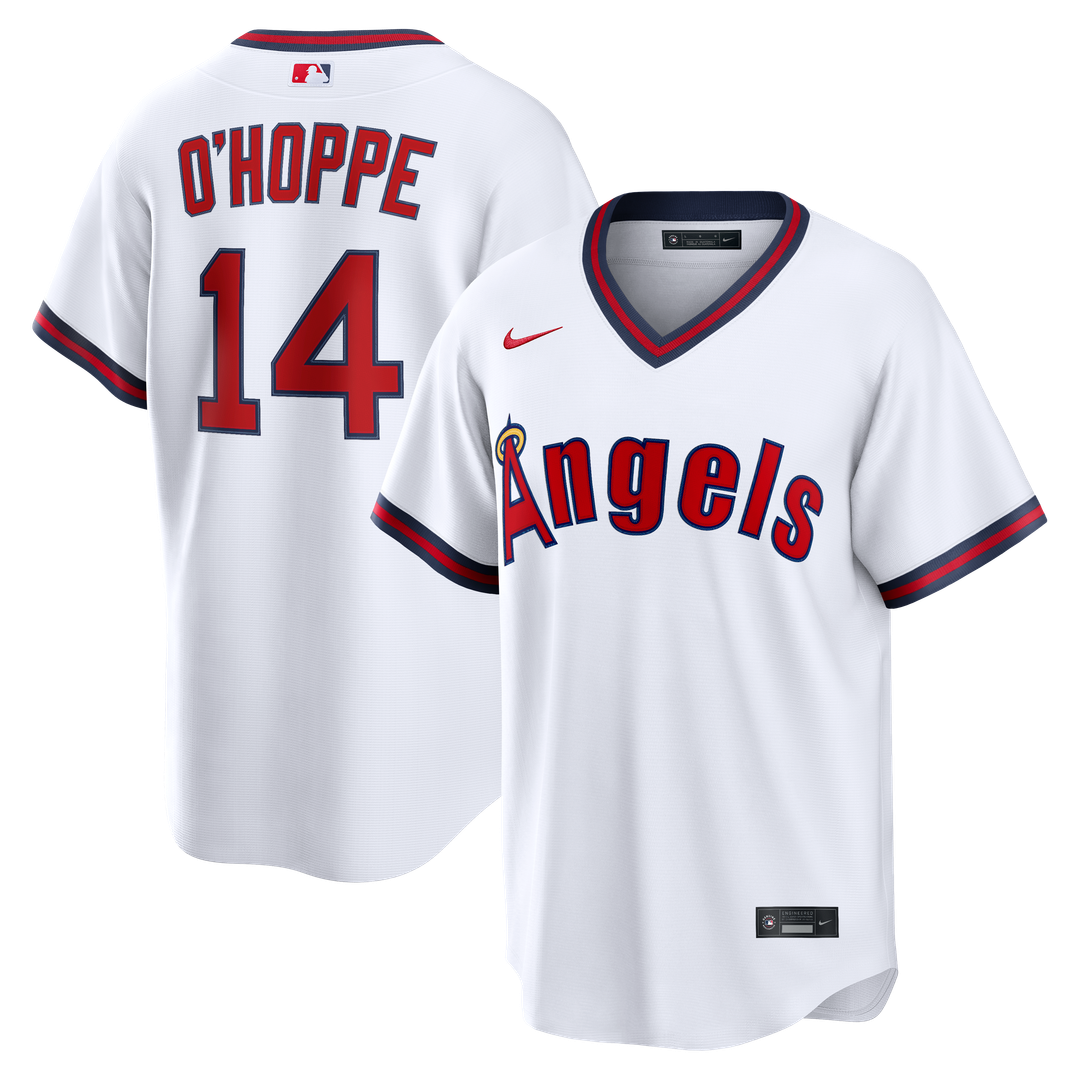 Los Angeles Angels Logan O'Hoppe Alternate Replica Jersey | White