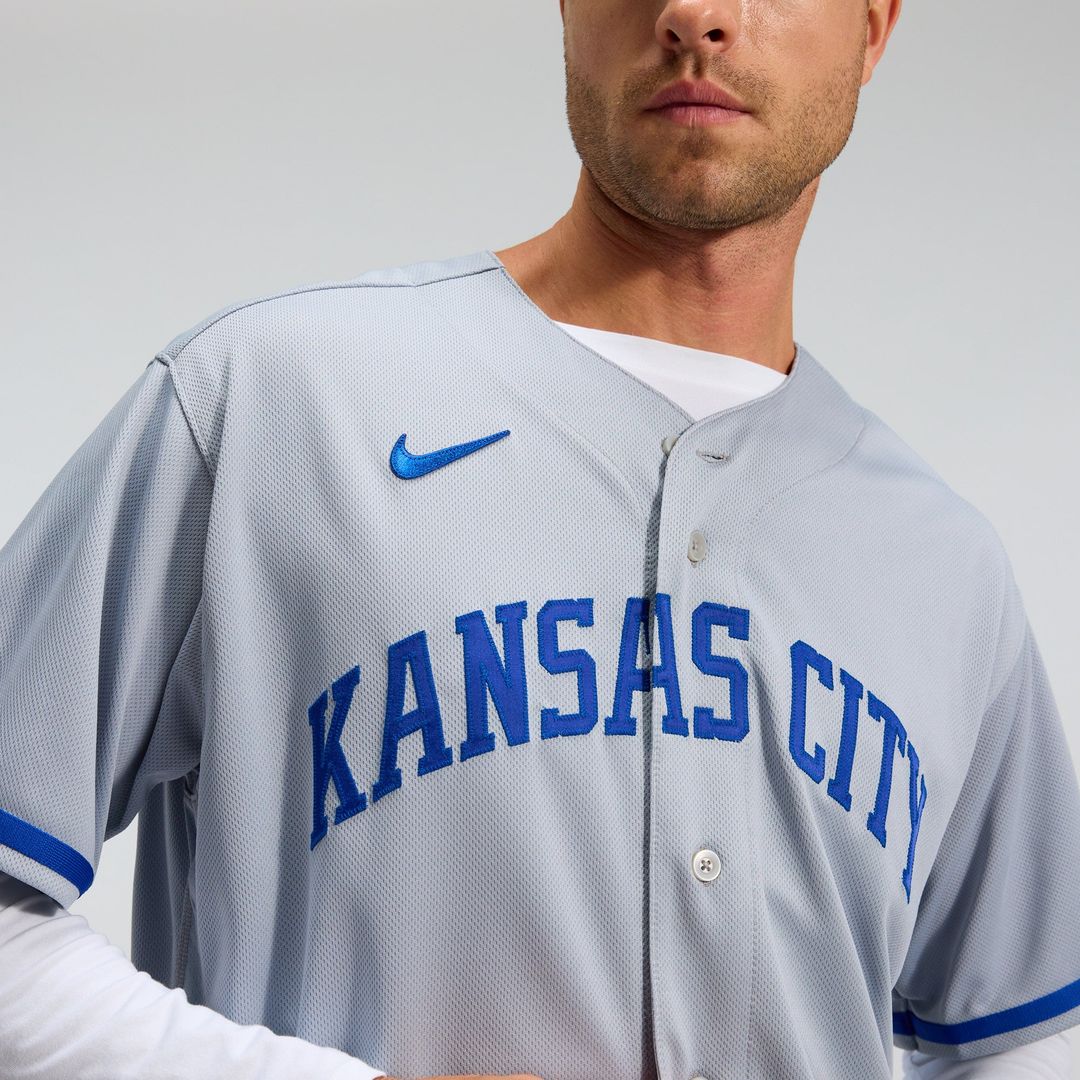 Kansas City Royals 2022 Road Authentic Jersey | Gray