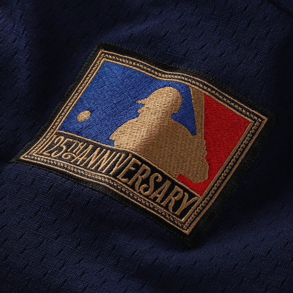 Bo Jackson California Angels Cooperstown Mesh Batting Practice Button-Up Jersey | Navy