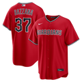 Cleveland Guardians Travis Bazzana Alternate Replica Jersey | Red