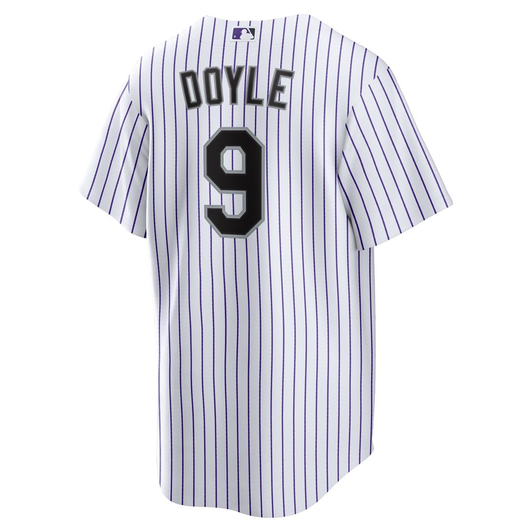 Colorado Rockies Brenton Doyle Home Replica Jersey | White