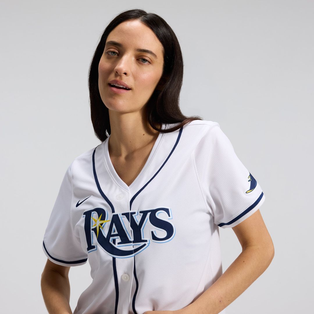 Tampa Bay Rays Women's Home Limited Jersey | White
