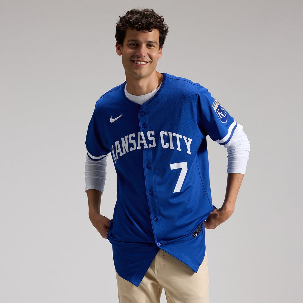 Kansas City Royals Bobby Witt Jr. Home ElitePlayer Jersey | White