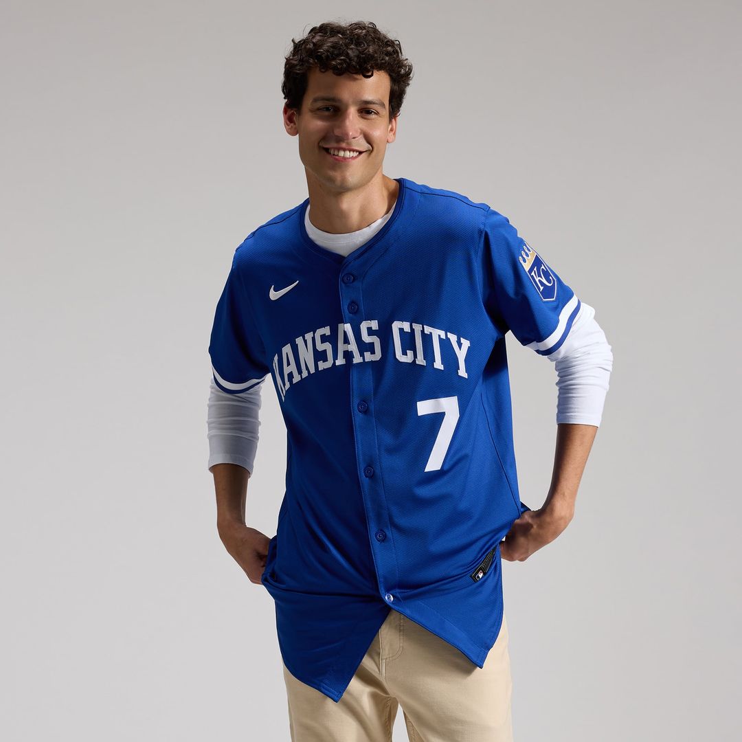 Kansas City Royals Bobby Witt Jr. Home ElitePlayer Jersey | White