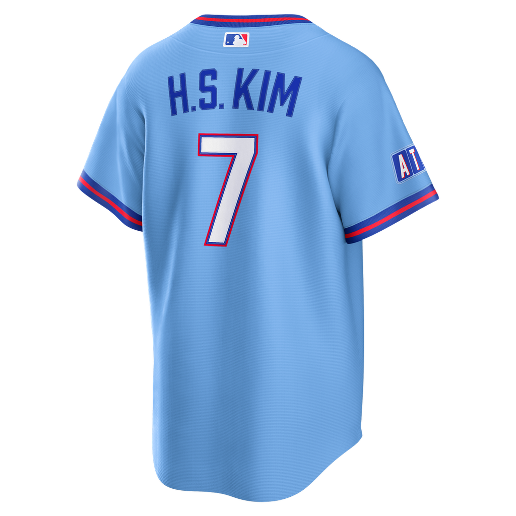 Atlanta Braves Ha - Seong Kim 2026 City Connect Stadium Jersey | Powder Blue