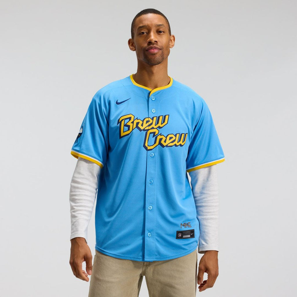Milwaukee Brewers City Connect Limited Jersey | Light Blue