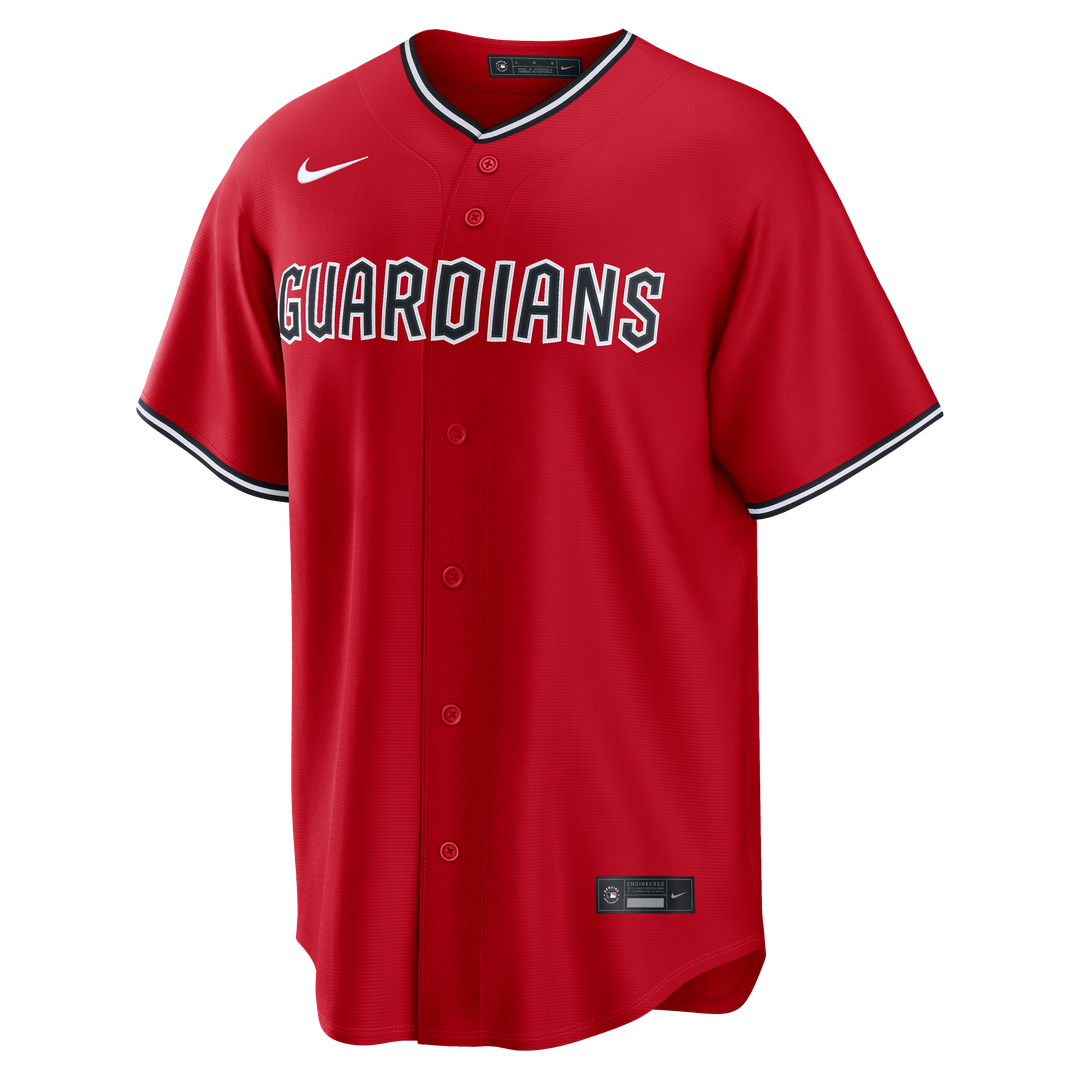 Cleveland Guardians Travis Bazzana Alternate Replica Jersey | Red