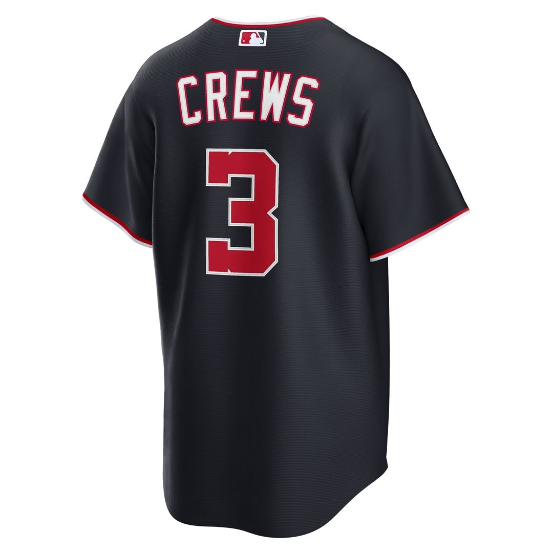 Washington Nationals Dylan Crews Alternate Replica Jersey | Navy