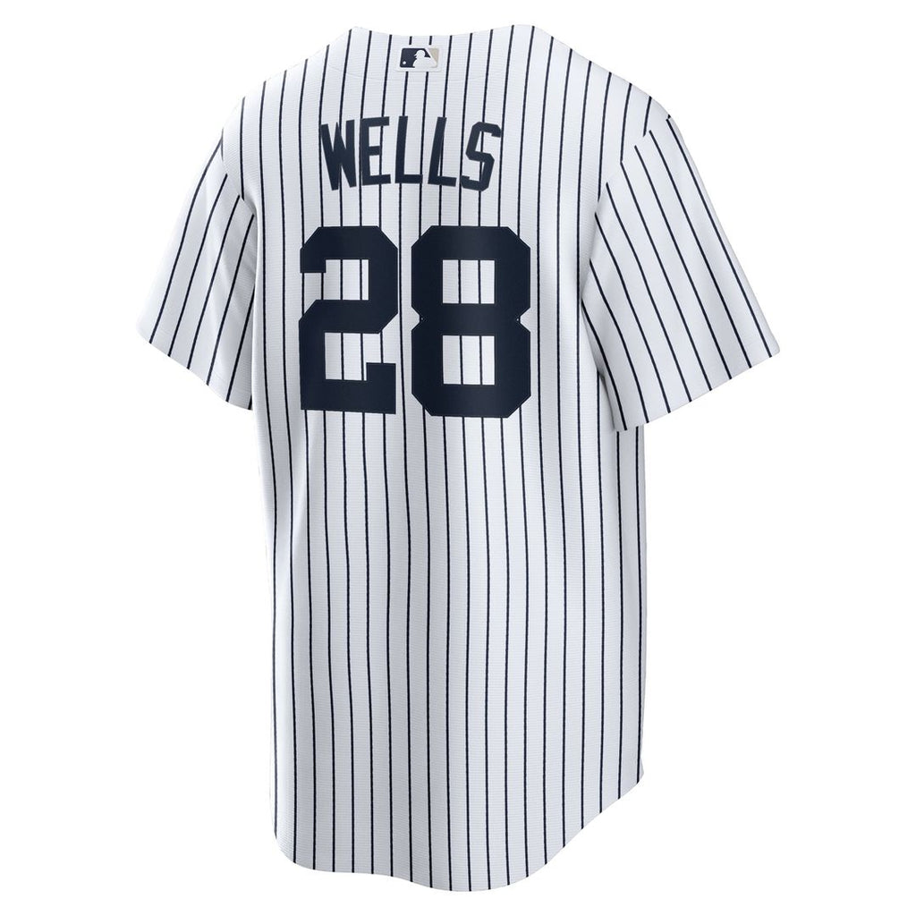 New York Yankees Austin Wells Home Replica Jersey | White