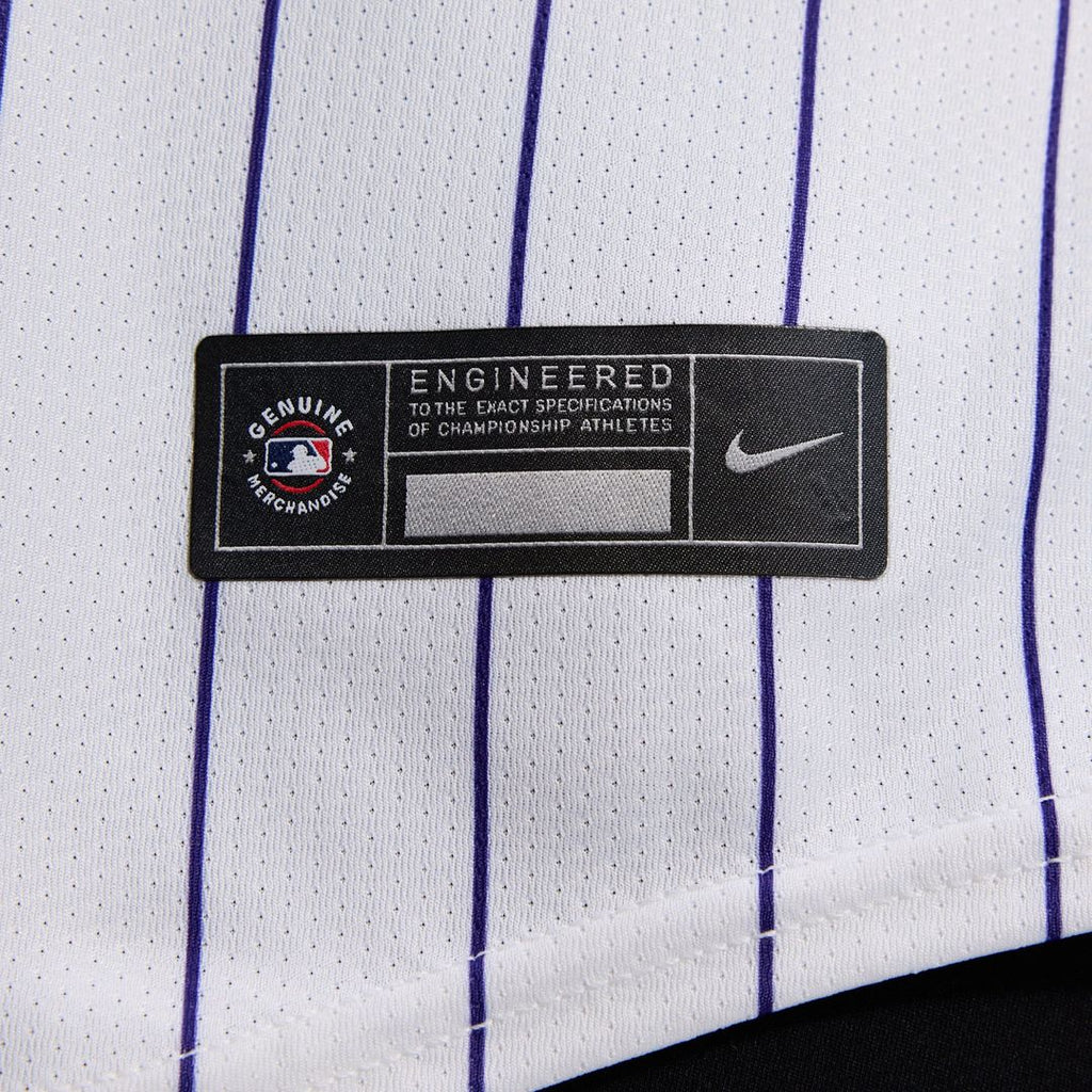Colorado Rockies Women's Home Limited Jersey | White