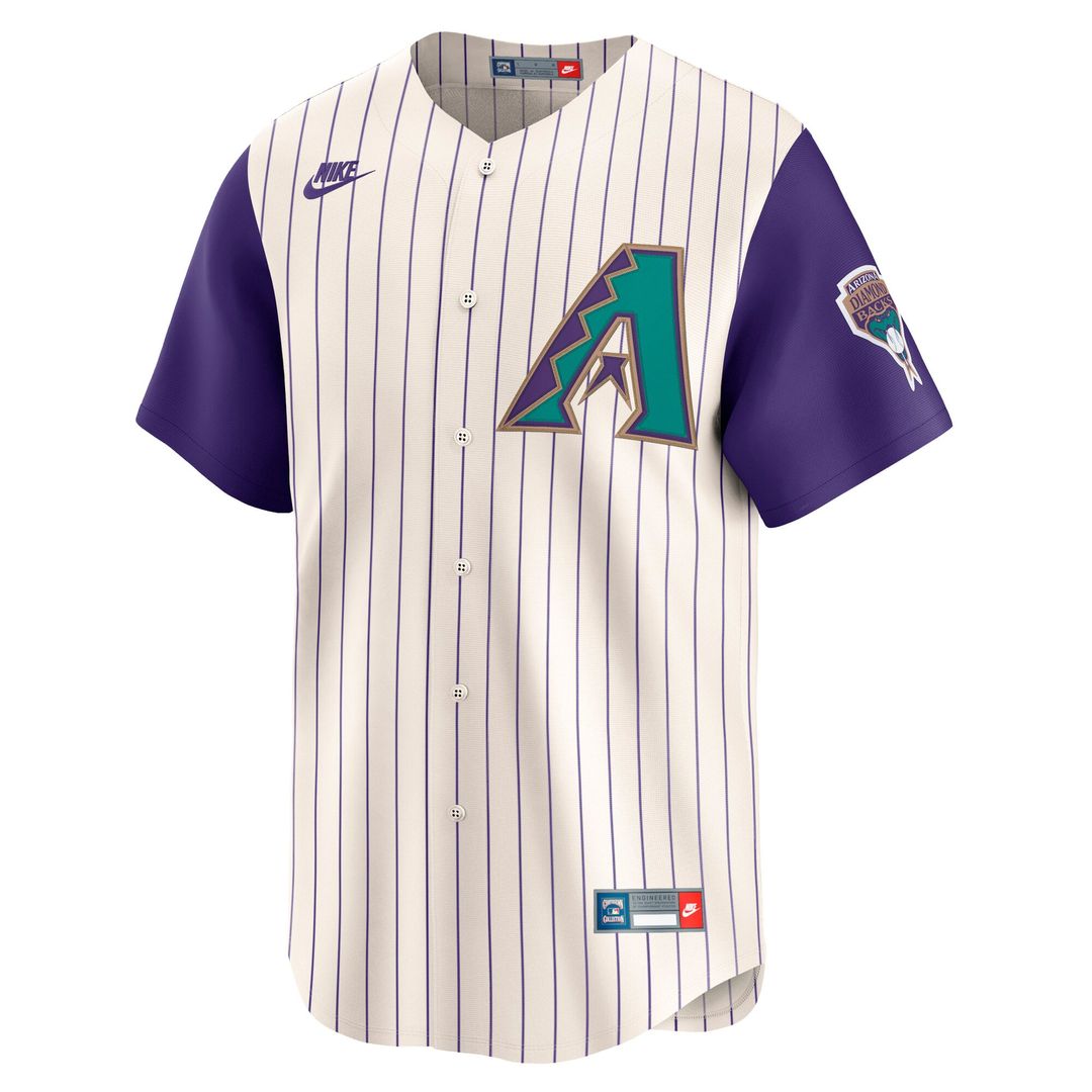 Arizona Diamondbacks Luis Gonzalez Throwback Cooperstown Limited Jersey | Cream