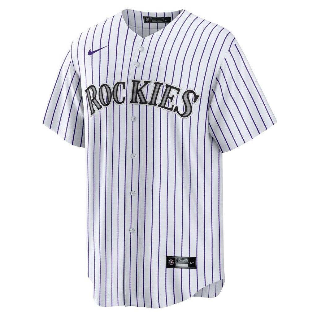 Colorado Rockies Charlie Blackmon Home Replica Player Name Jersey | White